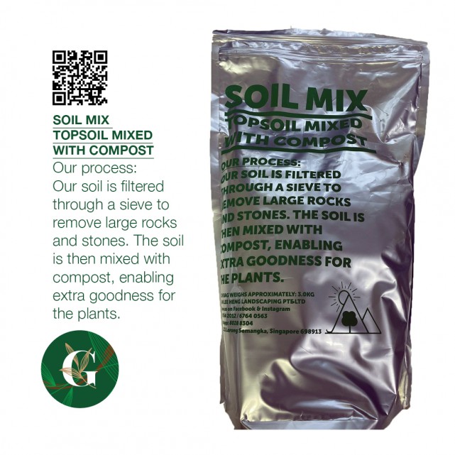 Soil Mix with Compost - 3 kg to 5kg